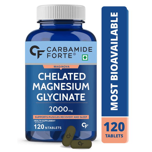 Cf Chelated Magnesium Glycinate 2000mg Supplement